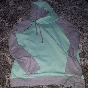 Brand new double hooded sweatshirt